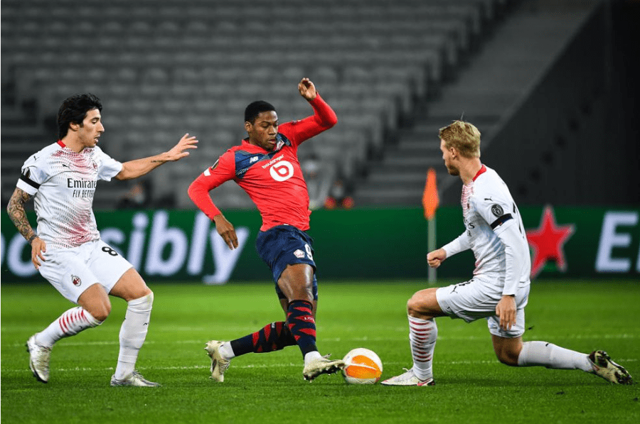  里尔客场艰难取胜，法甲欧战区竞争日趋白热化